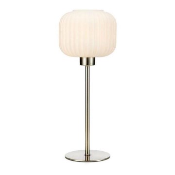 Markslöjd 108121 - Bordslampa SOBER 1xE27/60W/230V matt krom