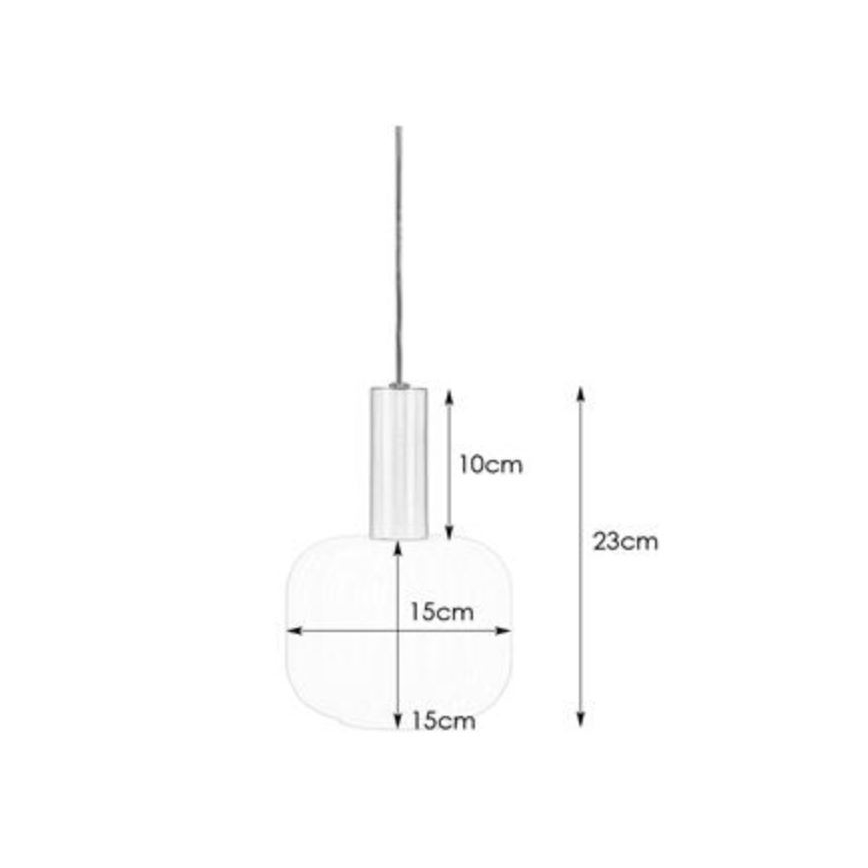 Markslöjd 108122 - Ljuskrona med snöre SOBER 1xE14/40W/230V matt krom