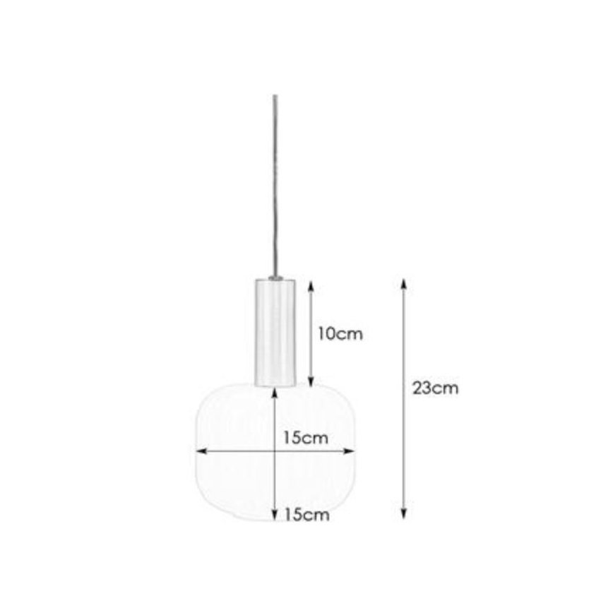 Markslöjd 108123 - Ljuskrona med snöre SOBER 1xE14/40W/230V mässing