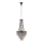 Markslöjd 108124 - Kristallkrona med snöre ALLINGTON 3xE14/25W/230V svart