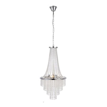 Markslöjd 108125 - Kristallkrona med snöre ALLINGTON 3xE14/25W/230V