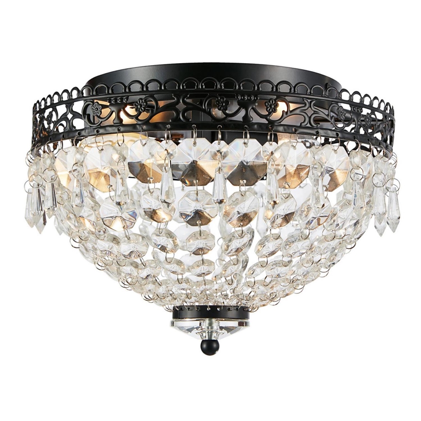 Markslöjd 108424 - Taklampa JOLINE 2xE14/40W/230V svart