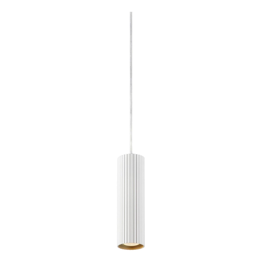 Markslöjd 108465 - Ljuskrona med textilsladd COSTILLA 1xGU10/7W/230V vit