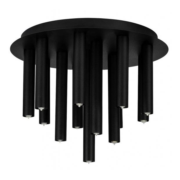 Markslöjd 108505 - Taklampa GOCCE 13xG9/10W/230V svart