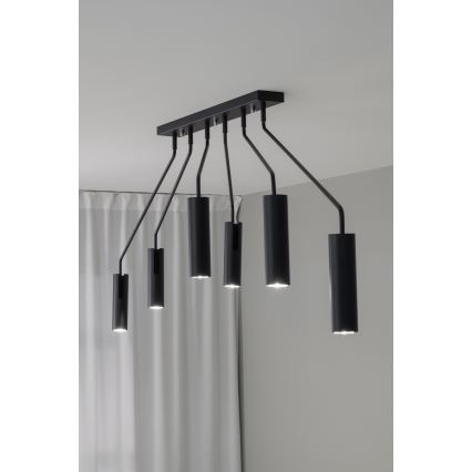 Markslöjd 108508 - Spotlight RAMUS 6xGU10/25W/230V svart
