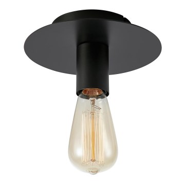 Markslöjd 108540 - Taklampa PIATTO 1xE27/40W/230V svart