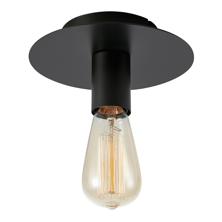 Markslöjd 108540 - Taklampa PIATTO 1xE27/40W/230V svart