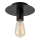 Markslöjd 108540 - Taklampa PIATTO 1xE27/40W/230V svart