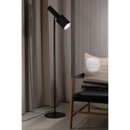 Markslöjd 108542 - Golv lampa OZZY 1xE27/40W/230V svart