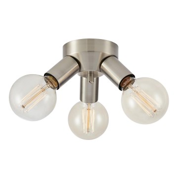 Markslöjd 108551 - Taklampa MAZZO 3xE27/40W/230V matt krom