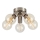 Markslöjd 108554 - Taklampa MAZZO 5xE27/40W/230V matt krom