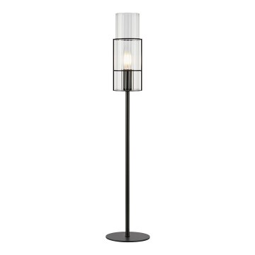 Markslöjd 108556 - Bordslampa TUBO 1xE14/40W/230V 65 cm svart/clear