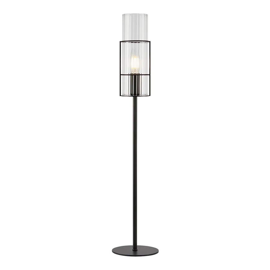 Markslöjd 108556 - Bordslampa TUBO 1xE14/40W/230V 65 cm svart/clear