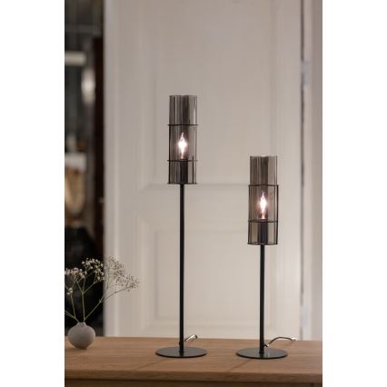 Markslöjd 108559 - Bordslampa TUBO 1xE14/40W/230V 50 cm svart