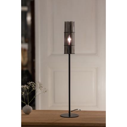Markslöjd 108560 - Bordslampa TORCIA 1xE14/40W/230V 65 cm svart