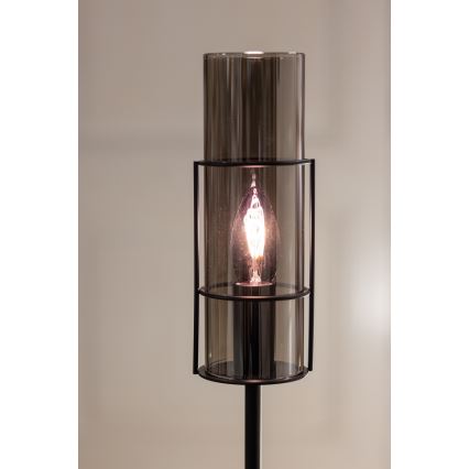 Markslöjd 108560 - Bordslampa TORCIA 1xE14/40W/230V 65 cm svart