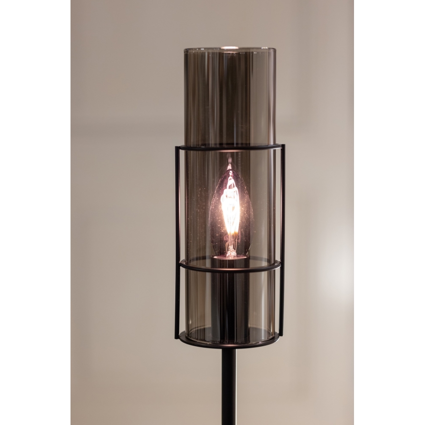 Markslöjd 108560 - Bordslampa TORCIA 1xE14/40W/230V 65 cm svart