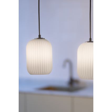 Markslöjd 108563 - Ljuskrona med textilsladd CAVA 3xE14/40W/230V