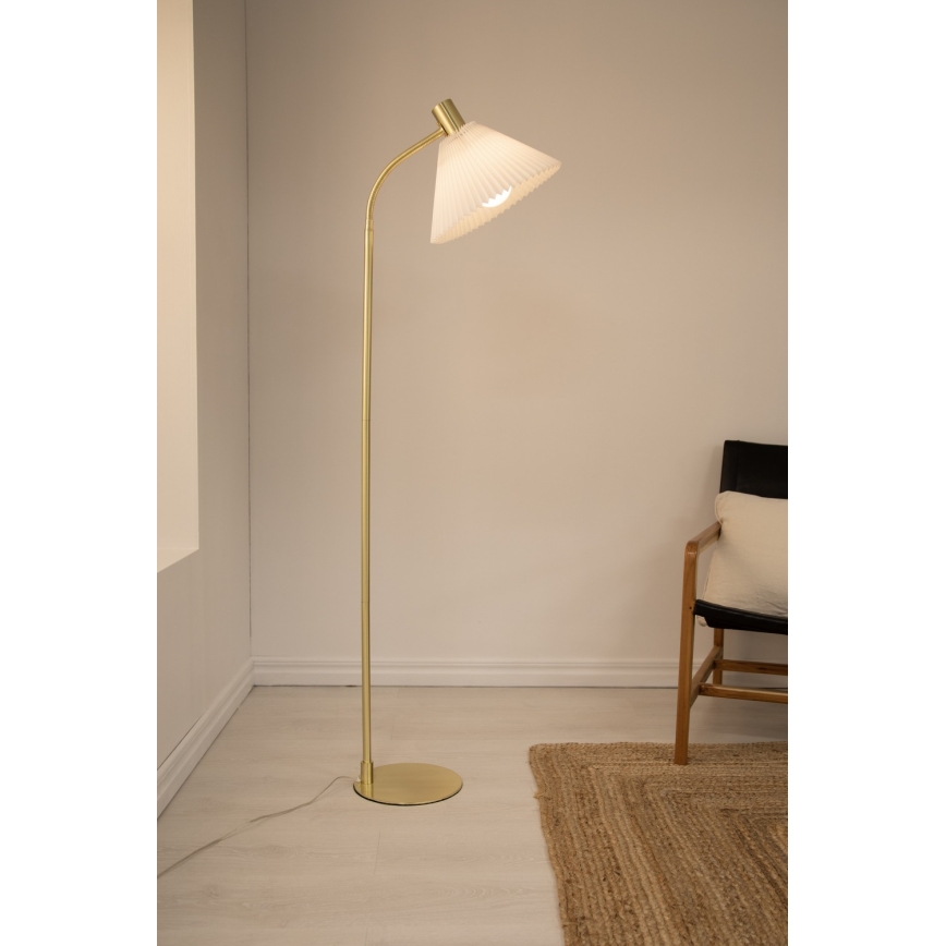 Markslöjd 108569 - Golv lampa MIRA 1xE27/40W/230V guld