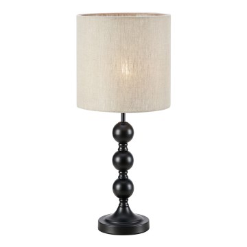 Markslöjd 108575 - Bordslampa OCTO 1xE27/40W/230V beige/svart