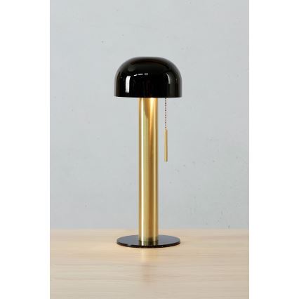Markslöjd 108576 - Bordslampa COSTA 2xG9/18W/230V svart/guld