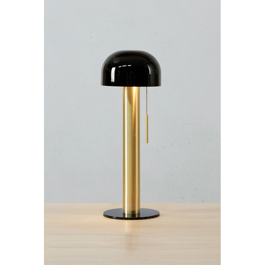 Markslöjd 108576 - Bordslampa COSTA 2xG9/18W/230V svart/guld