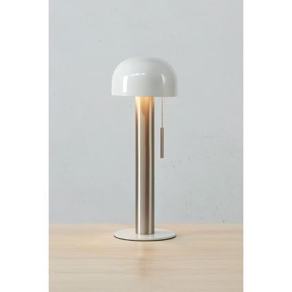 Markslöjd 108577 - Bordslampa COSTA 2xG9/18W/230V vit/matt krom