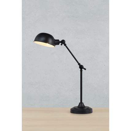 Markslöjd 108584 - Bordslampa PORTLAND 1xE27/40W/230V svart