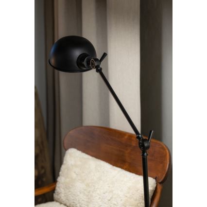 Markslöjd 108586 - Golv lampa PORTLAND 1xE27/40W/230V svart