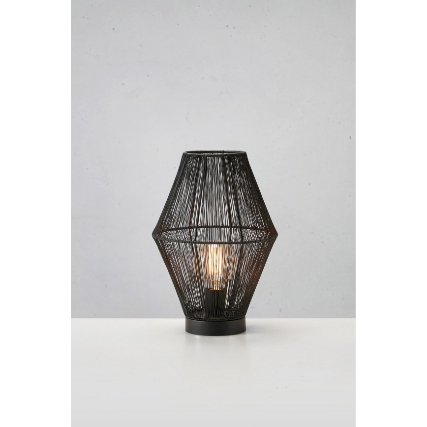 Markslöjd 108666 - Bordslampa CASA 1xE27/40W/230V svart