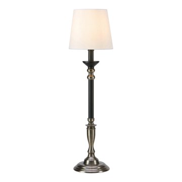 Markslöjd 108680 - Bordslampa GENT 1xE27/40W/230V matt krom/svart/vit