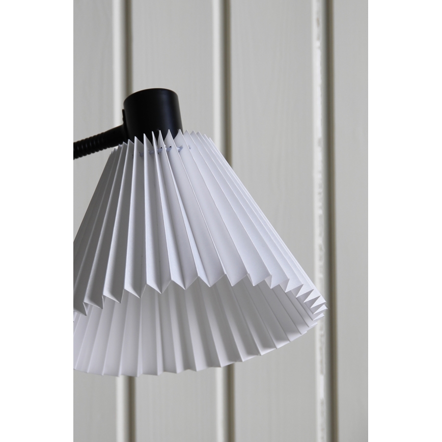 Markslöjd 108697 - Bordslampa MIRA 1xE14/40W/230V svart/vit