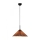 Markslöjd 108709 - Ljuskrona med textilsladd PLISADO 1xE27/40W/230V diameter 50 cm grå