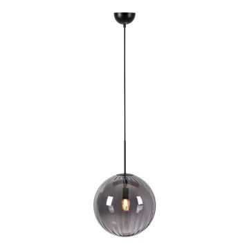 Markslöjd 108762 - Ljuskrona med textilsladd FENGARI 1xE14/40W/230V svart