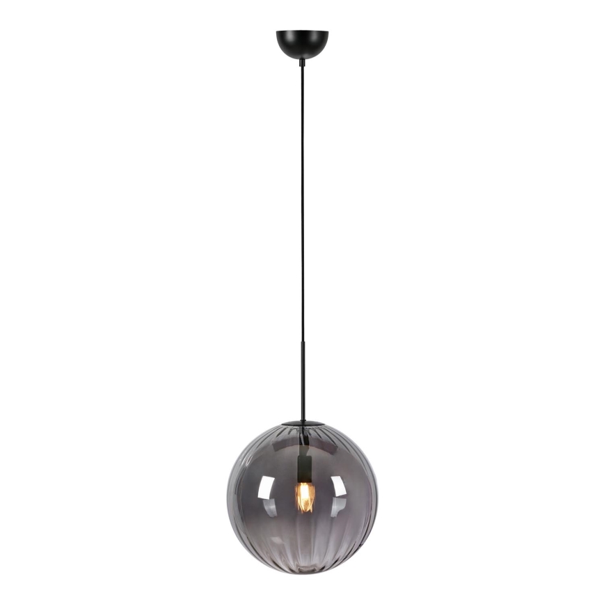 Markslöjd 108762 - Ljuskrona med textilsladd FENGARI 1xE14/40W/230V svart