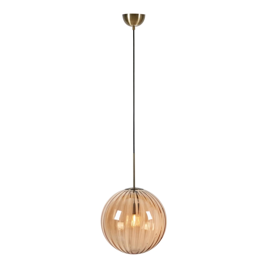 Markslöjd 108763 - Ljuskrona med textilsladd FENGARI 1xE14/40W/230V beige
