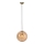 Markslöjd 108763 - Ljuskrona med textilsladd FENGARI 1xE14/40W/230V beige