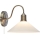 Markslöjd 108865 - Vägglampa VELA 1xE27/40W/230V mässing/vit