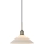 Markslöjd 108867 - Ljuskrona med textilsladd VELA 1xE27/40W/230V mässing/vit