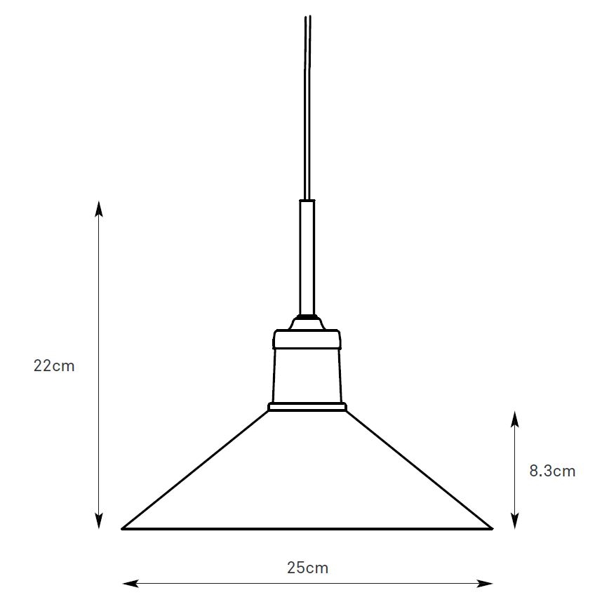 Markslöjd 108867 - Ljuskrona med textilsladd VELA 1xE27/40W/230V mässing/vit