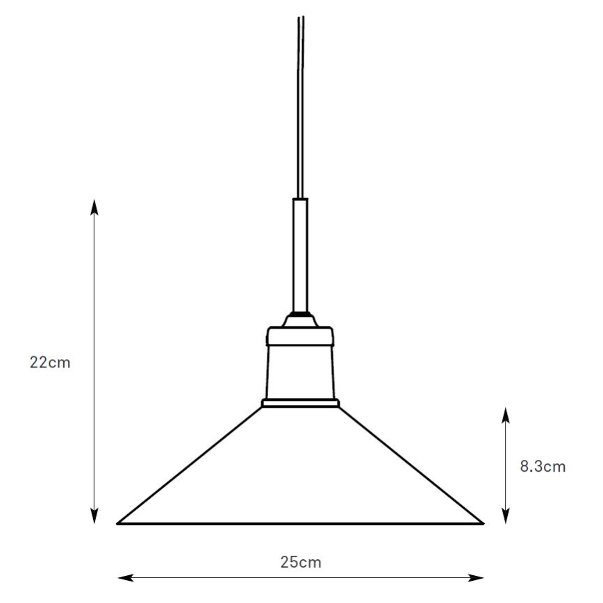 Markslöjd 108868 - Ljuskrona med textilsladd VELA 1xE27/40W/230V mässing/grön