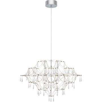 Markslöjd 108870 - LED Dimbar kristallkronkrona på snöre EFESOS LED/25W/230V diameter 80 cm