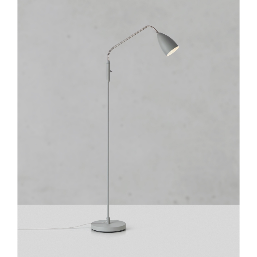 Markslöjd 108888 - LED dimbar golvlampa PATRO LED/4,9W/230V CRI 90 grå