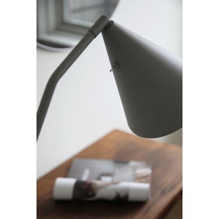Markslöjd 108891 - LED-dimbar golvlampa FUNIL LED/4,9W/230V CRI 90 grå