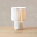 Markslöjd 108895 - Bordslampa CATIS 1xE27/60W/230V 32 cm vit