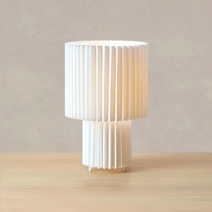 Markslöjd 108895 - Bordslampa CATIS 1xE27/60W/230V 32 cm vit