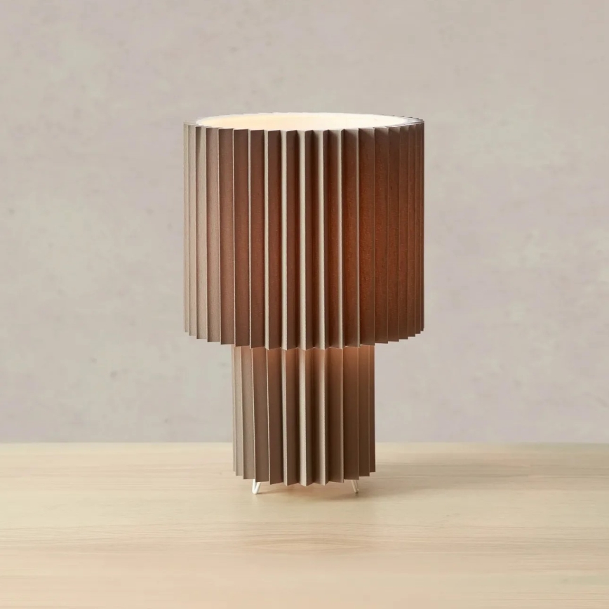Markslöjd 108896 - Bordslampa CATIS 1xE27/60W/230V 32 cm grå