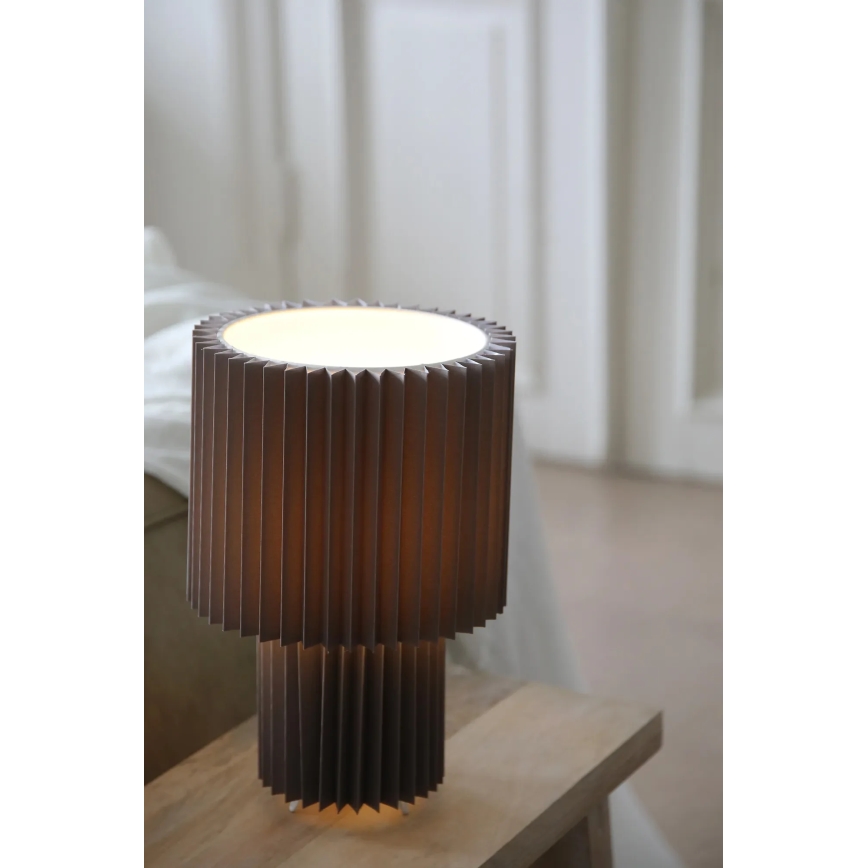 Markslöjd 108896 - Bordslampa CATIS 1xE27/60W/230V 32 cm grå