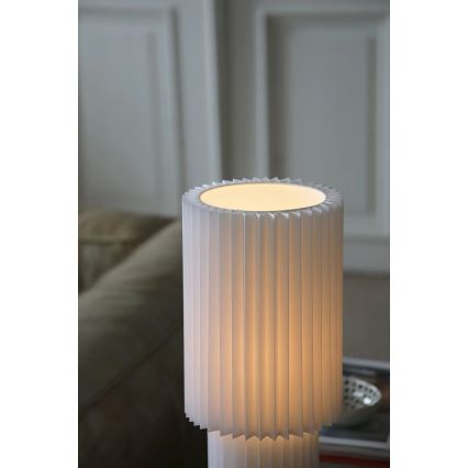 Markslöjd 108897 - Bordslampa CATIS 1xE27/60W/230V 45 cm vit