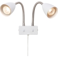 Markslöjd 108900 - Väggspot CIRO 2xGU10/7W/230V vit
